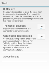 Remote control settings Image