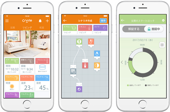 「Conteホーム」アプリのイメージ