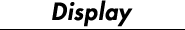 Display