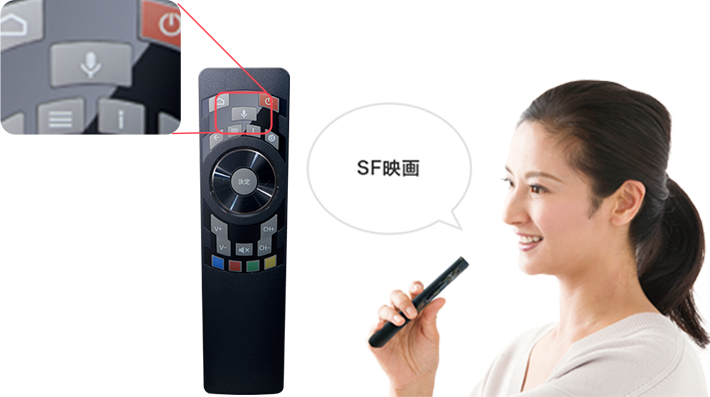 見たい番組もまとめて音声で検索！