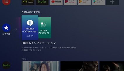 図:ピクセラインフォメーション