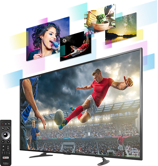 新4K衛星放送チューナー内蔵!テレビ番組もネット動画もとことん 新4K衛星放送チューナー内蔵!テレビ番組もネット動画もとことん
