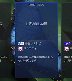 裏番組表拡大イメージ